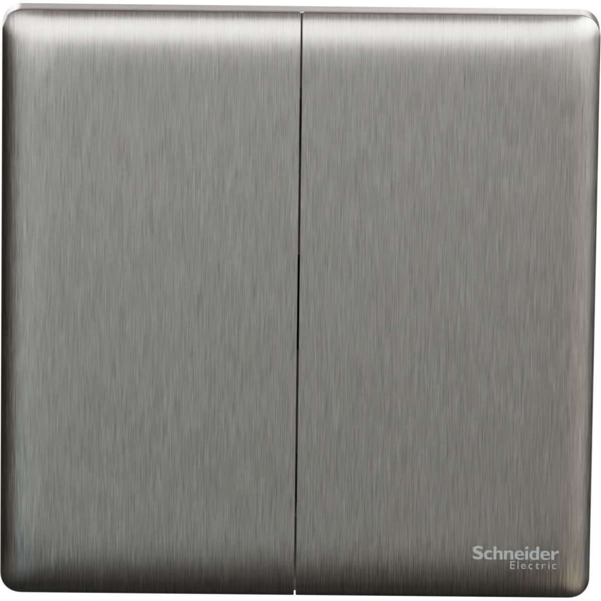 Schneider Electric 施耐德電氣 NUX32_2_SS UNICA X 16AX 250V~ 雙位雙控開關掣 (炫星銀)